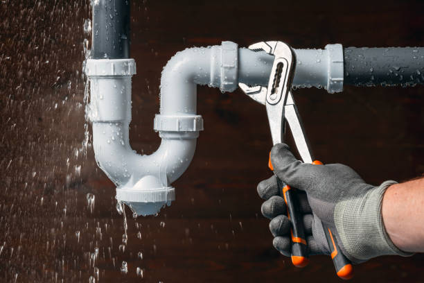 Professional Leak Detection technician working in Burlington, NC